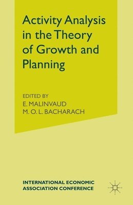 bokomslag Activity Analysis in the Theory of Growth and Planning