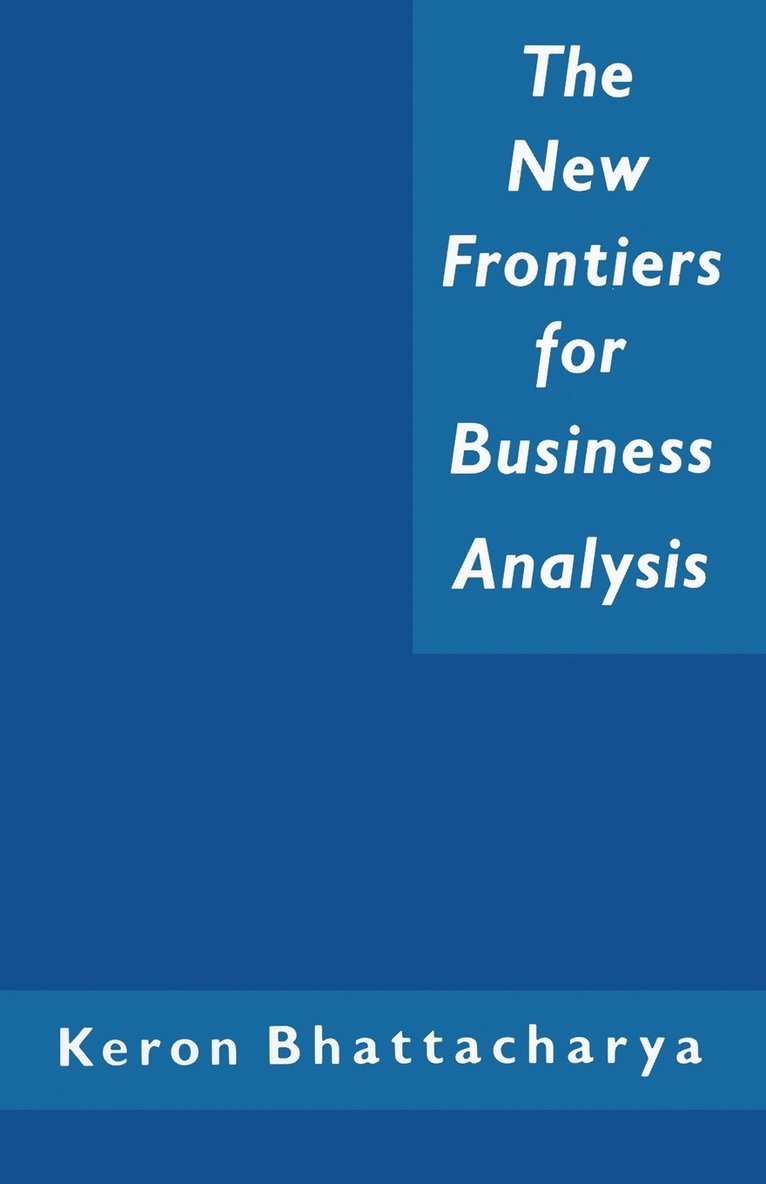 New Frontiers for Business Analysis