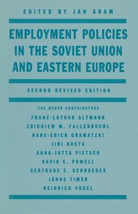 bokomslag Employment Policies in the Soviet Union and Eastern Europe