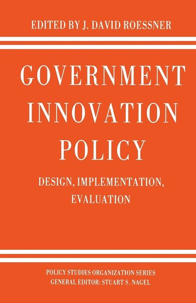 bokomslag Government Innovation Policy