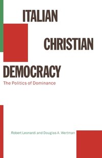 bokomslag Italian Christian Democracy