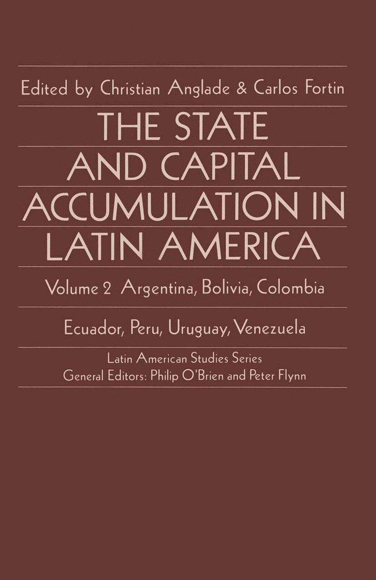State and Capital Accumulation in Latin America