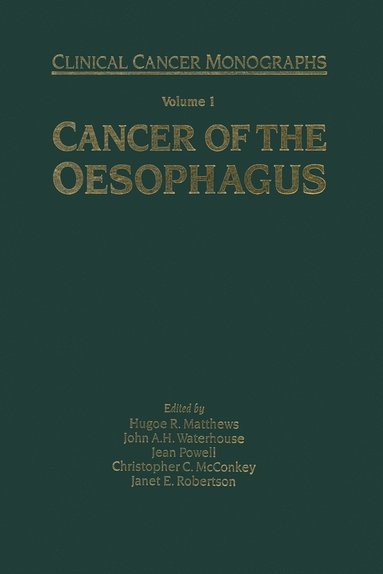 bokomslag Cancer of the Oesophagus