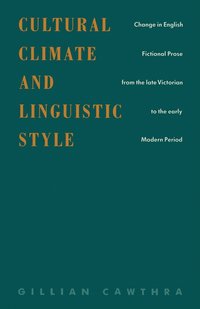 bokomslag Cultural Climate and Linguistic Style