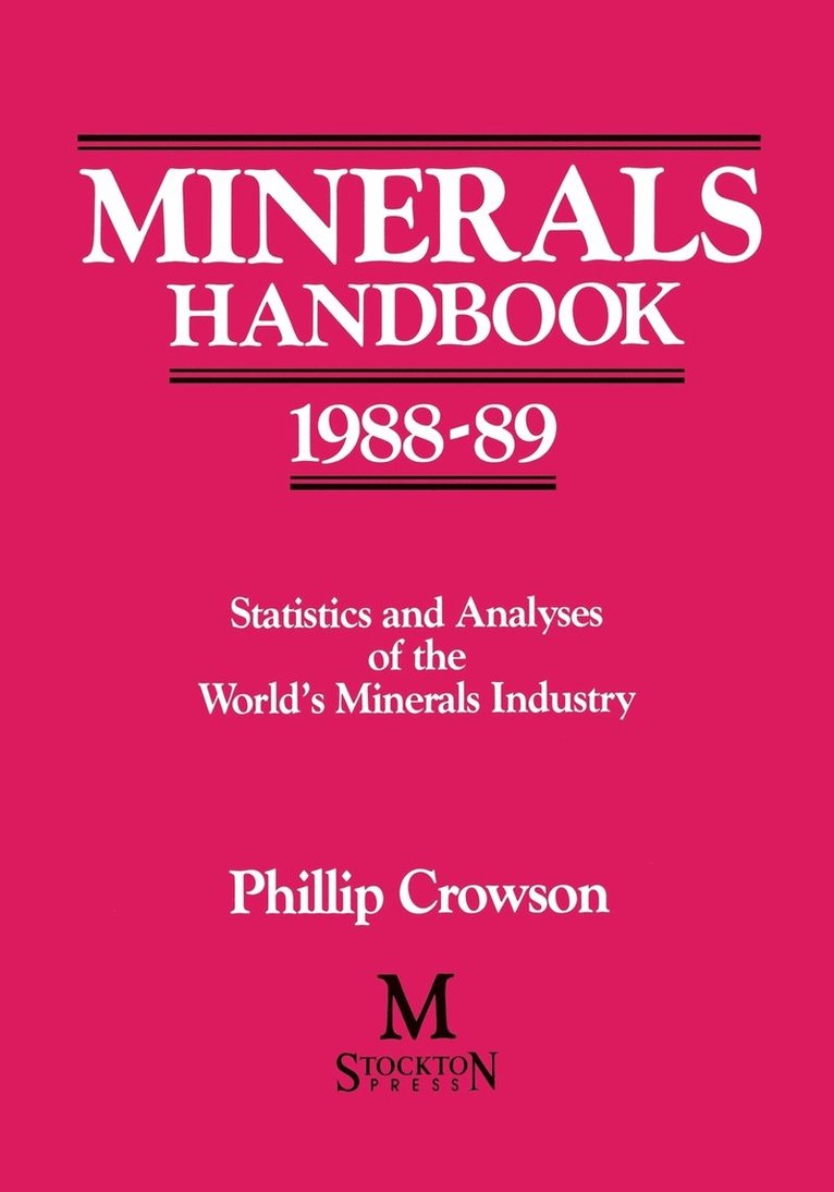 Minerals Handbook 198889 1