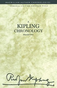 bokomslag A Kipling Chronology