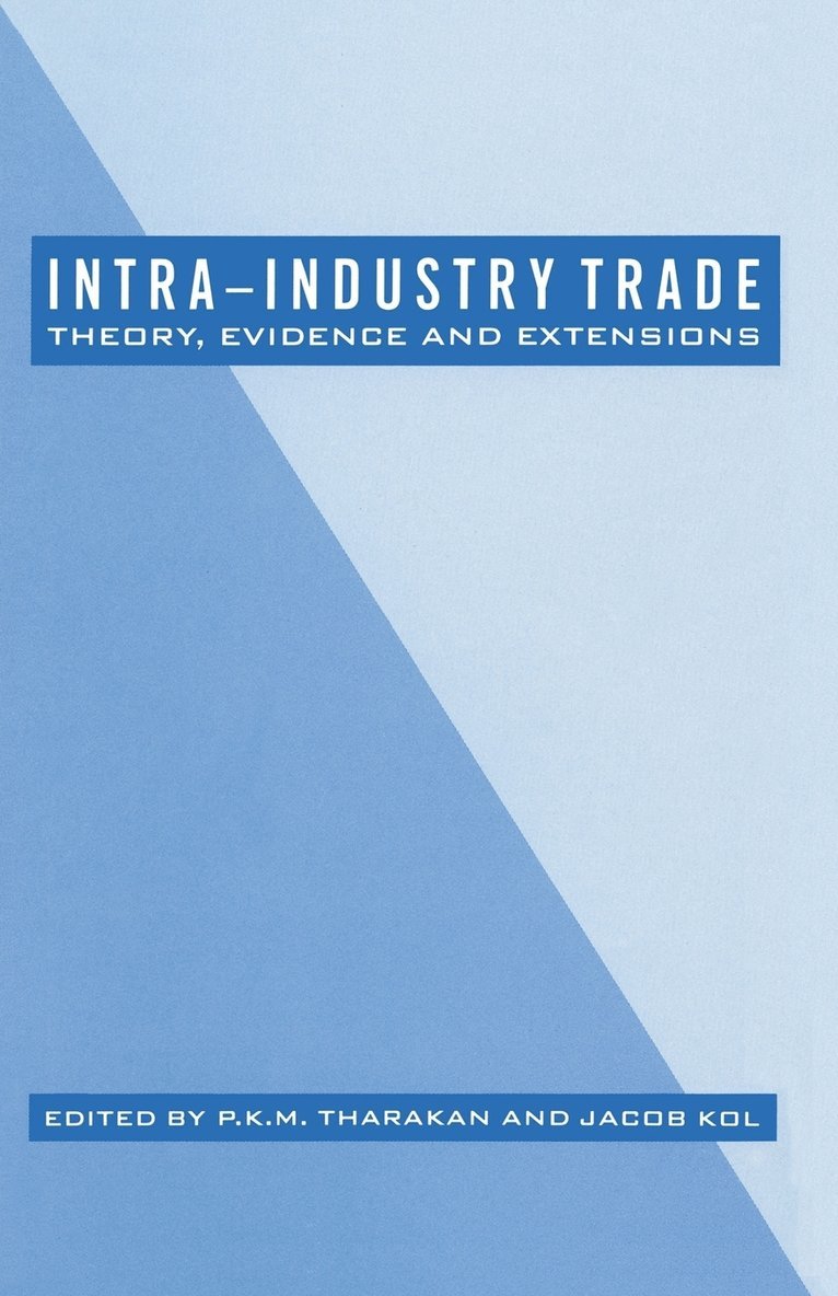 Intra-Industry Trade 1