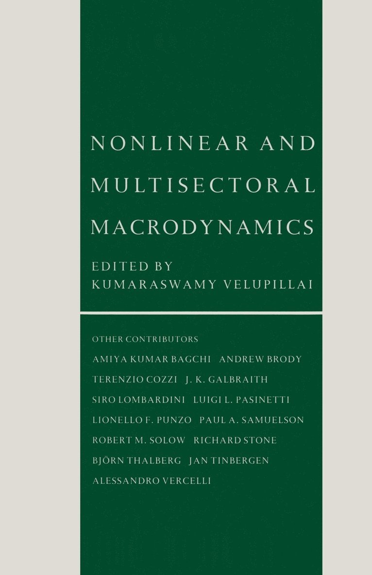 Nonlinear and Multisectoral Macrodynamics 1