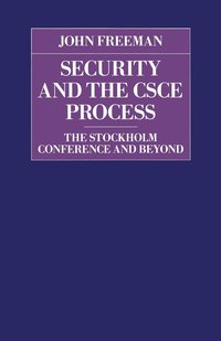 bokomslag Security and the CSCE Process