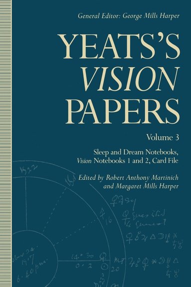 bokomslag Yeatss Vision Papers