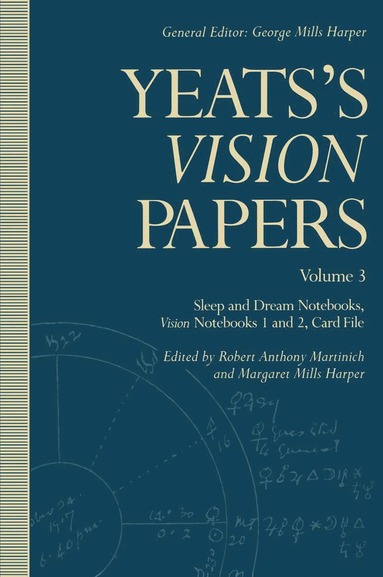 bokomslag Yeats's Vision Papers