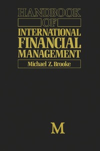 bokomslag Handbook of International Financial Management