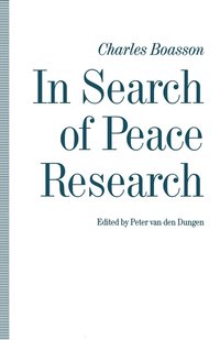 bokomslag In Search of Peace Research