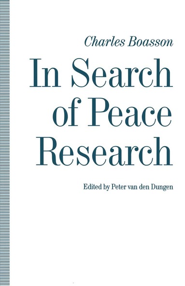 bokomslag In Search of Peace Research