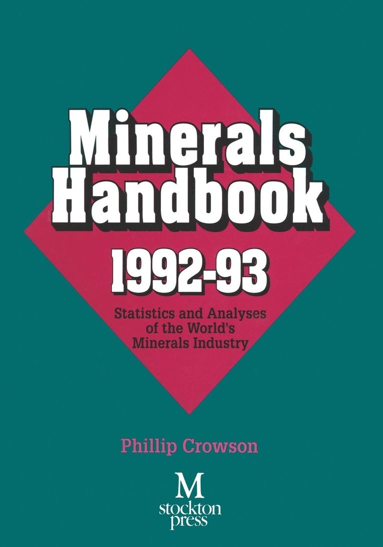 Phillip Crowson - Minerals Handbook 1992–93, Häftad