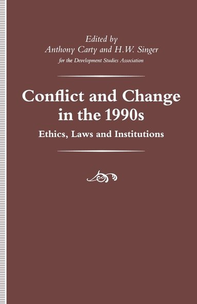 bokomslag Conflict and Change in the 1990s