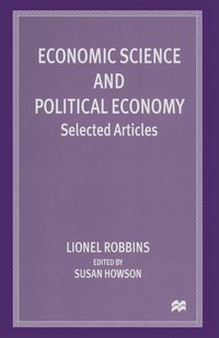 bokomslag Economic Science and Political Economy