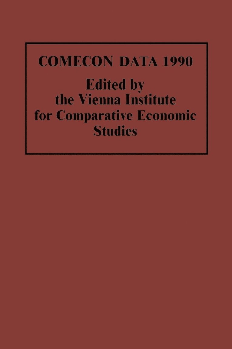 COMECON Data 1990 1