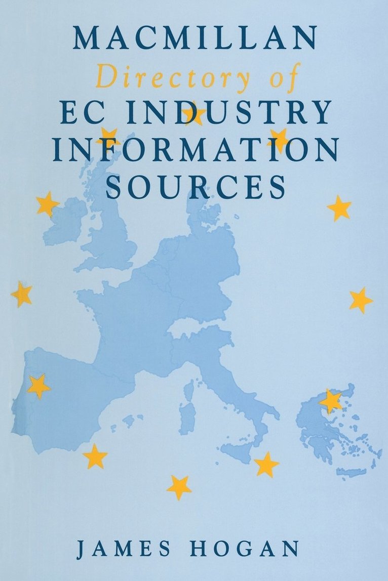Macmillan Directory of EC Industry Information Sources 1