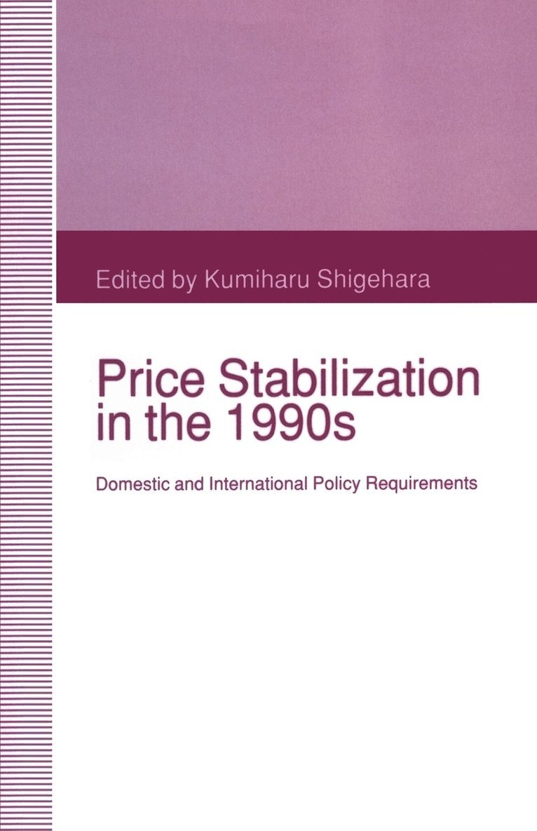 Price Stabilization in the 1990s 1