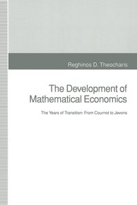 bokomslag The Development of Mathematical Economics