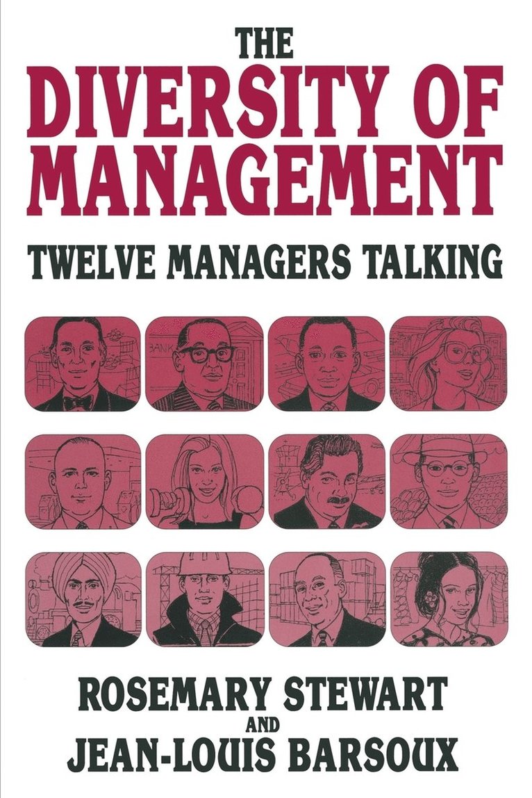 Jean-Louis Barsoux, Rosemary Stewart - Diversity of Management, Häftad