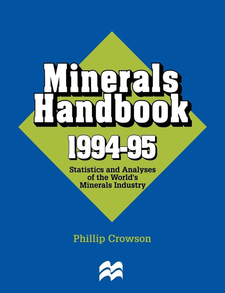 Phillip Crowson - Minerals Handbook 1994–95, Häftad