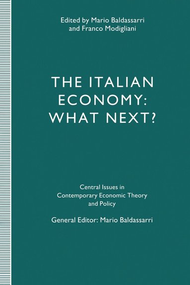 bokomslag The Italian Economy: What Next?