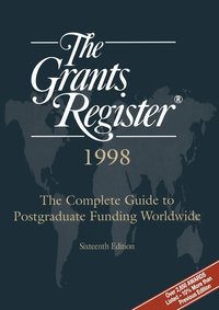 bokomslag The Grants Register 1998