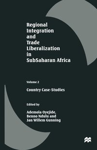 bokomslag Regional Integration and Trade Liberalization in SubSaharan Africa