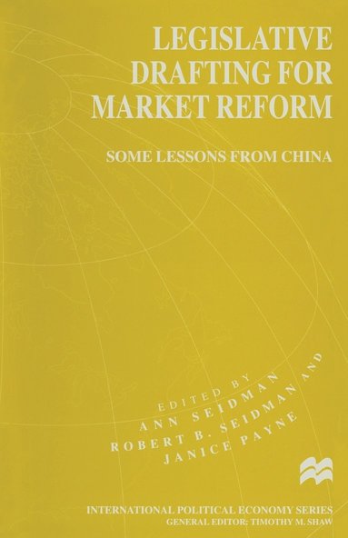 bokomslag Legislative Drafting for Market Reform