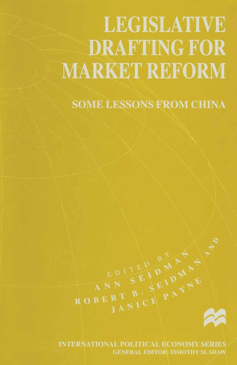 Legislative Drafting for Market Reform 1