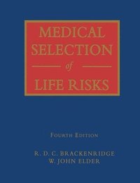 bokomslag Medical Selection of Life Risks