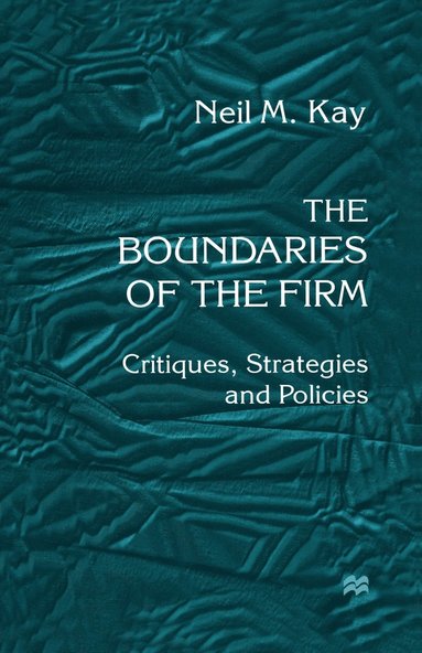 bokomslag The Boundaries of the Firm