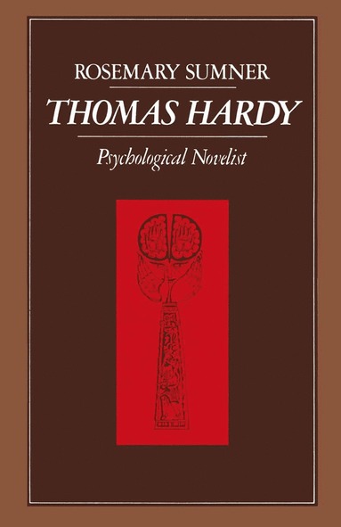 bokomslag THOMAS HARDY: Psychological Novelist