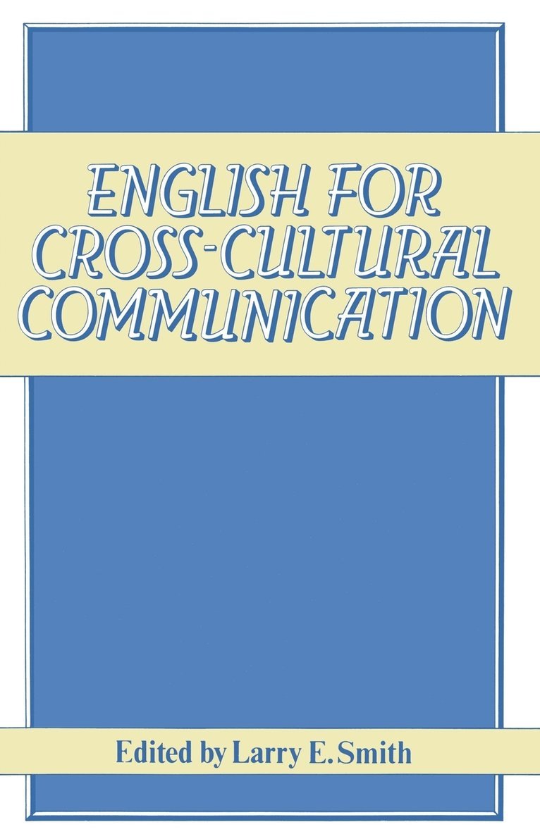 L. Smith - English for Cross-Cultural Communication, Häftad