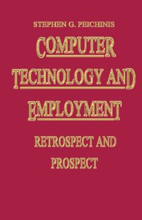 bokomslag Computer Technology and Employment
