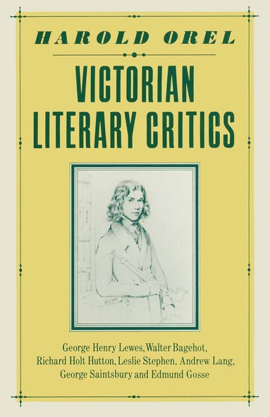 bokomslag Victorian Literary Critics