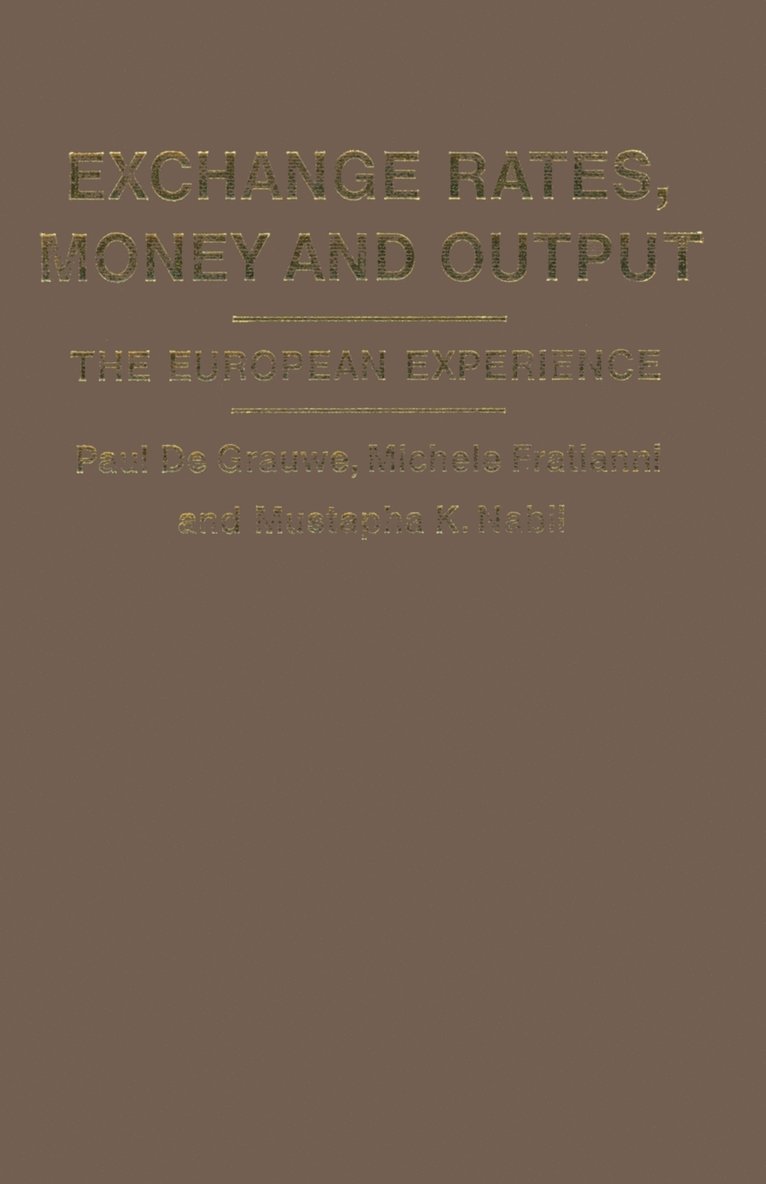 Exchange Rates, Money and Output 1