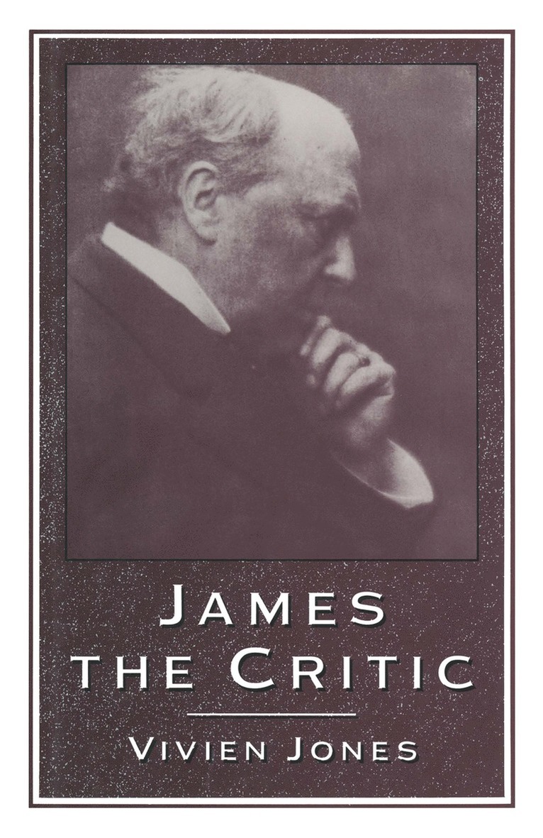 Vivien Jones - James the Critic, Häftad