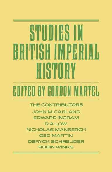 Gordon Martel - Studies in British Imperial History, Häftad