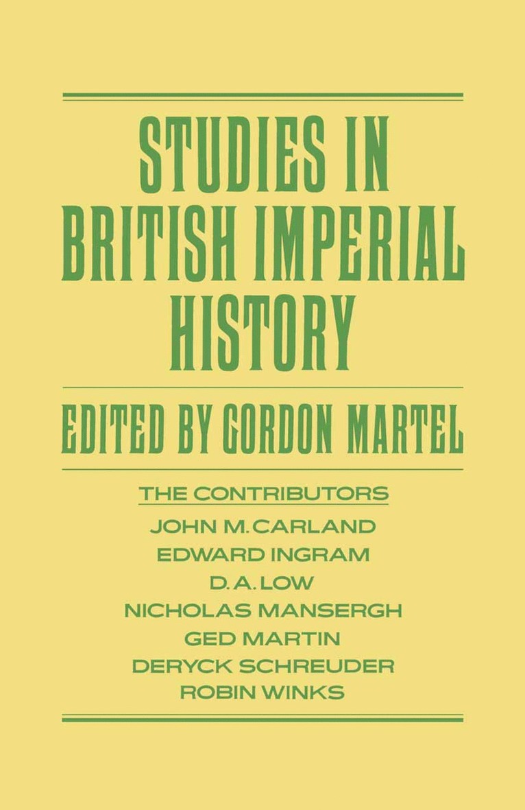 Studies in British Imperial History 1