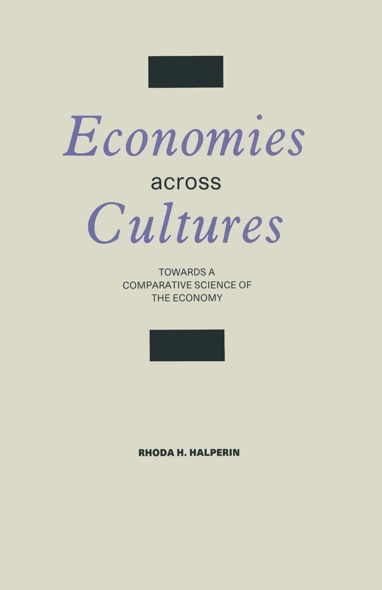 Economies across Cultures 1