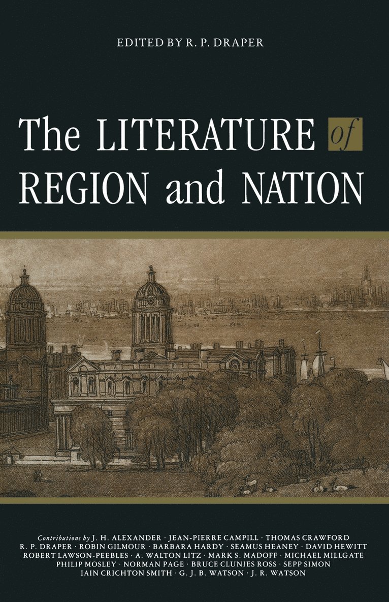 The Literature of Region and Nation 1