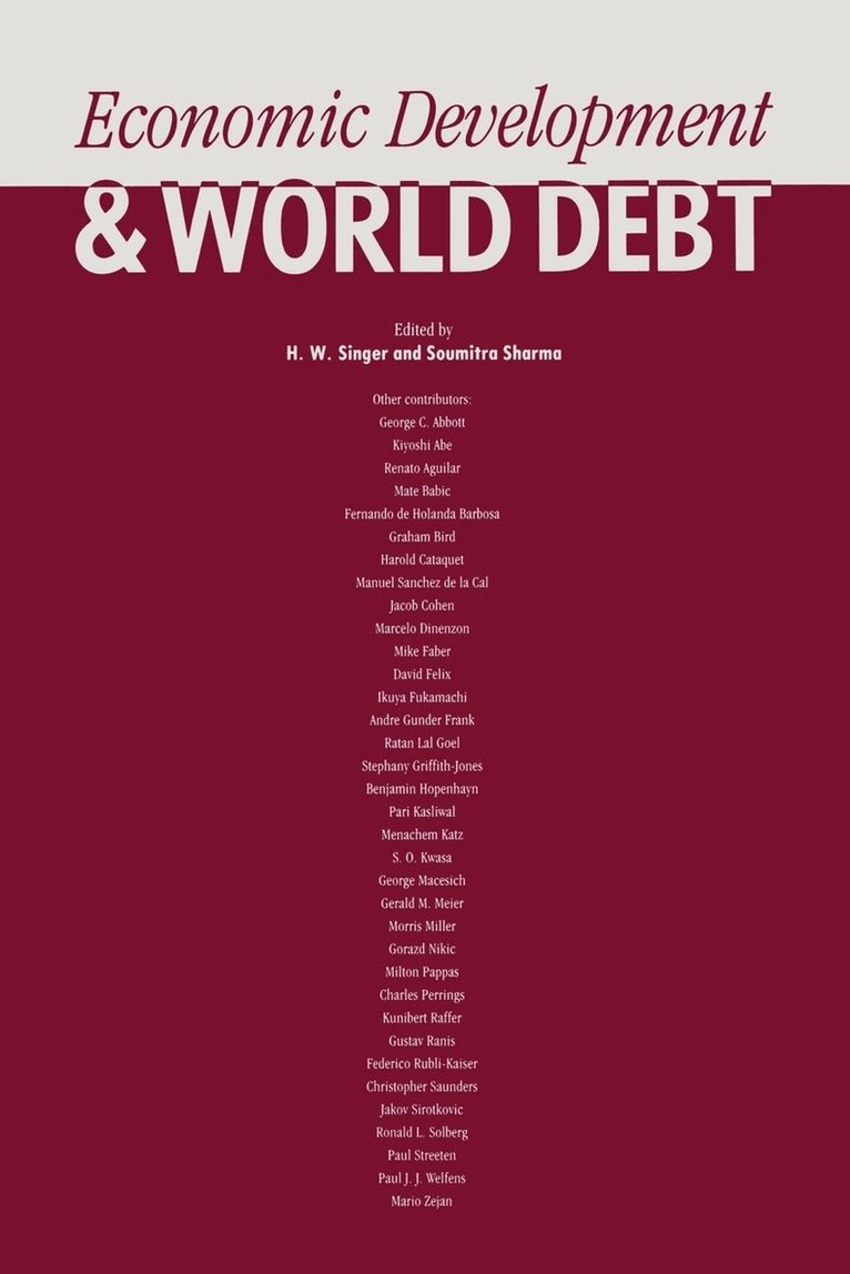 Economic Development and World Debt 1