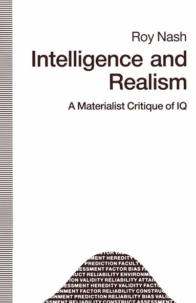 Roy Nash - Intelligence and Realism, Häftad