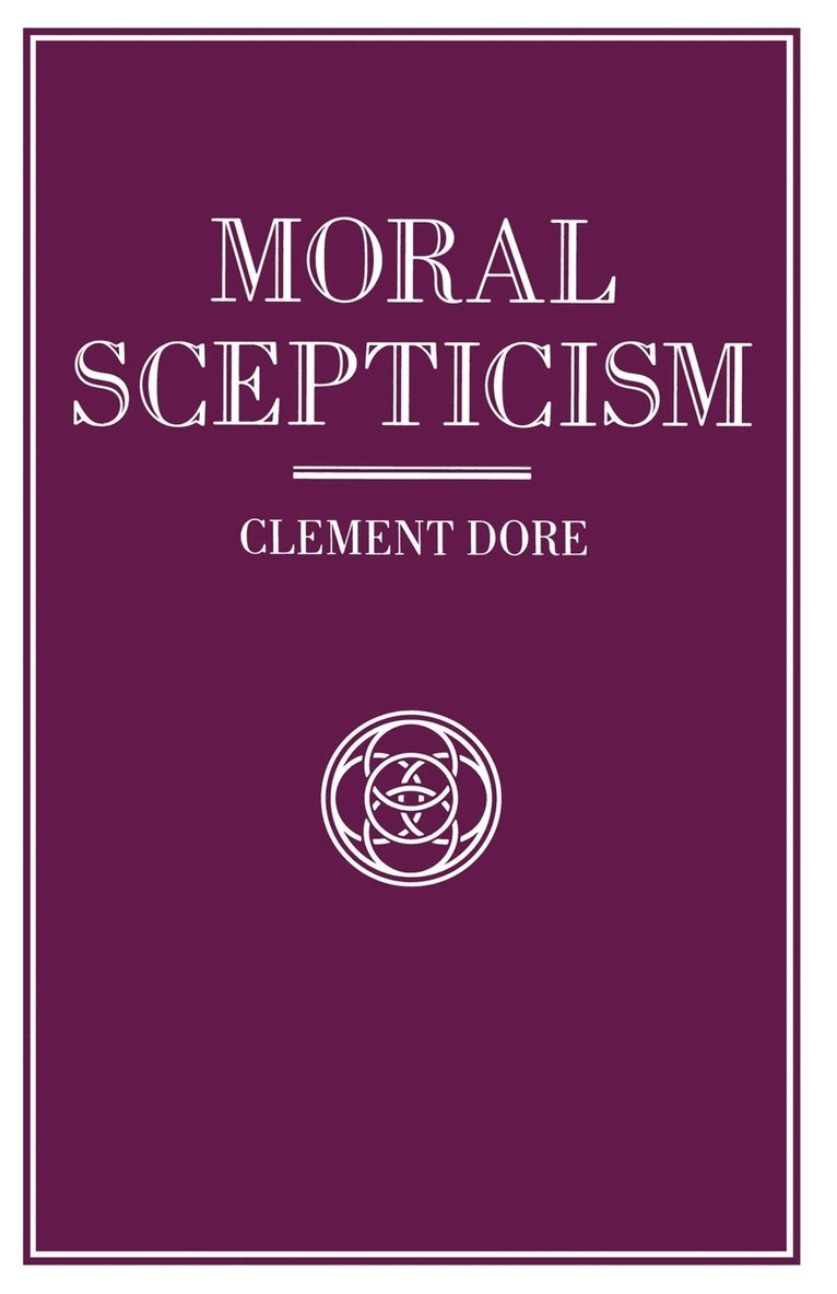 Moral Scepticism 1