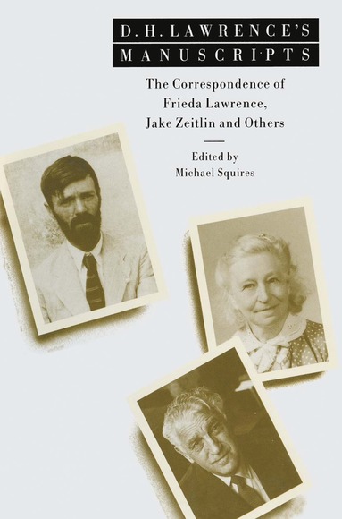 bokomslag D. H. Lawrence's Manuscripts