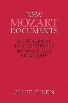 bokomslag New Mozart Documents