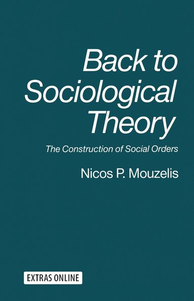 bokomslag Back to Sociological Theory